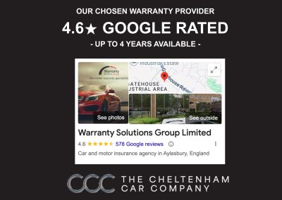 OUR CHOSEN WARRANTY PROVIDER